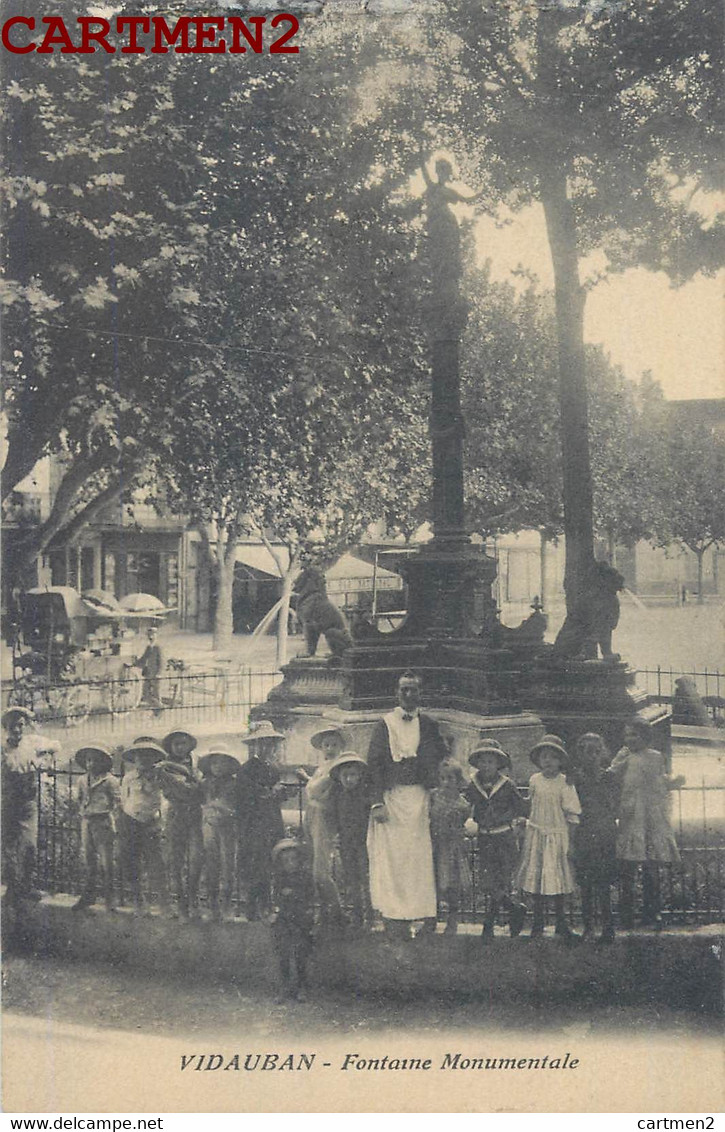 VIDAUBAN FONTAINE MONUMENTALE TRES ANIMEE 83 VAR - Vidauban