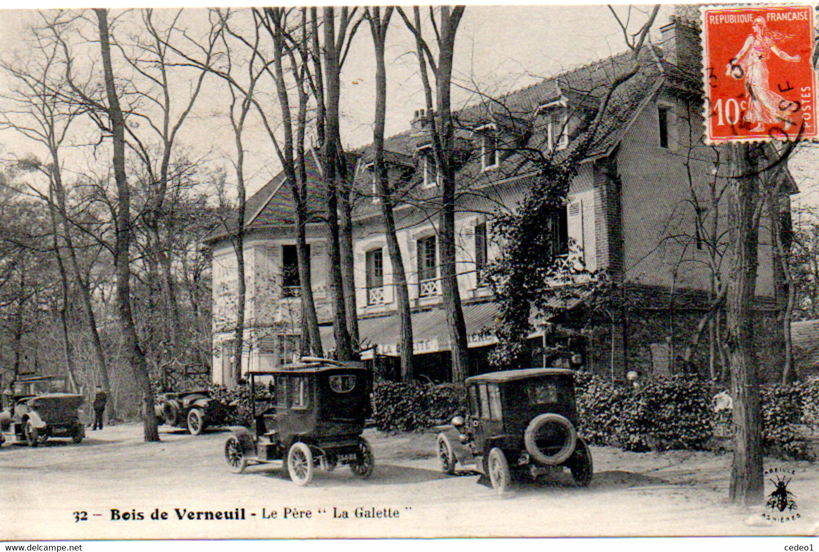 VERNEUIL  LE PERE LA GALETTE - Verneuil Sur Seine