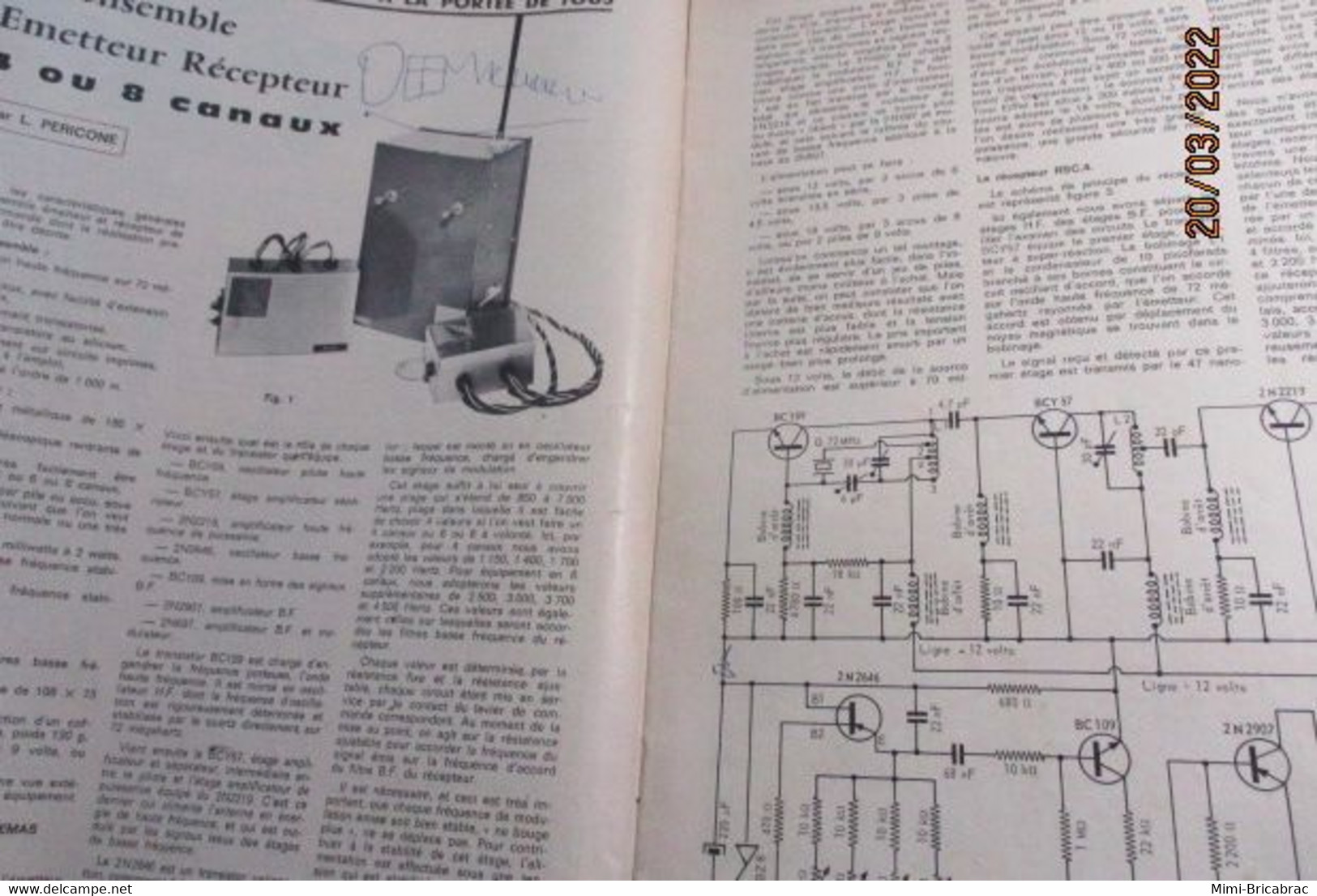 22-A REVUE RADIO-MODELISME  ELECTRONIQUE ANIMATION N°36 De DECEMBRE 69 , TRES BON ETAT , COMPLET - R/C Scale Models