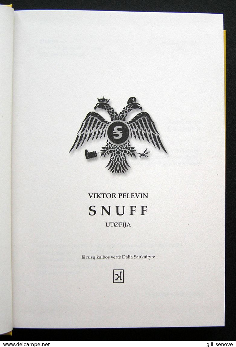 Lithuanian Book / S.N.U.F.F. Victor Pelevin 2013 - Romans