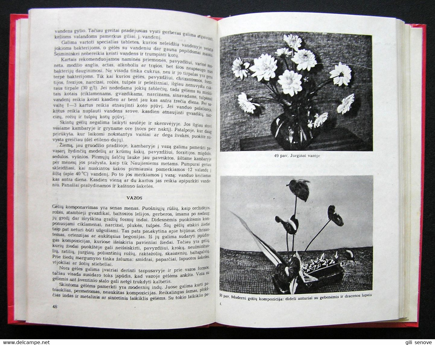 Lithuanian Book / Tūkstantis Patarimų Gėlių Augintojui 1982 - Romane