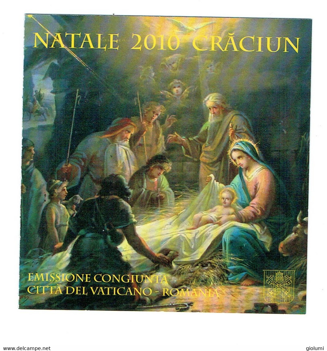 Vaticano Christmas Booklet 4x0,60 Mint Stamps 2010 - Carnets