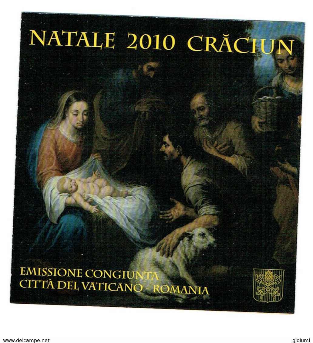 Vaticano Christmas Booklet 4x0,65 Mint Stamps 2010 - Carnets