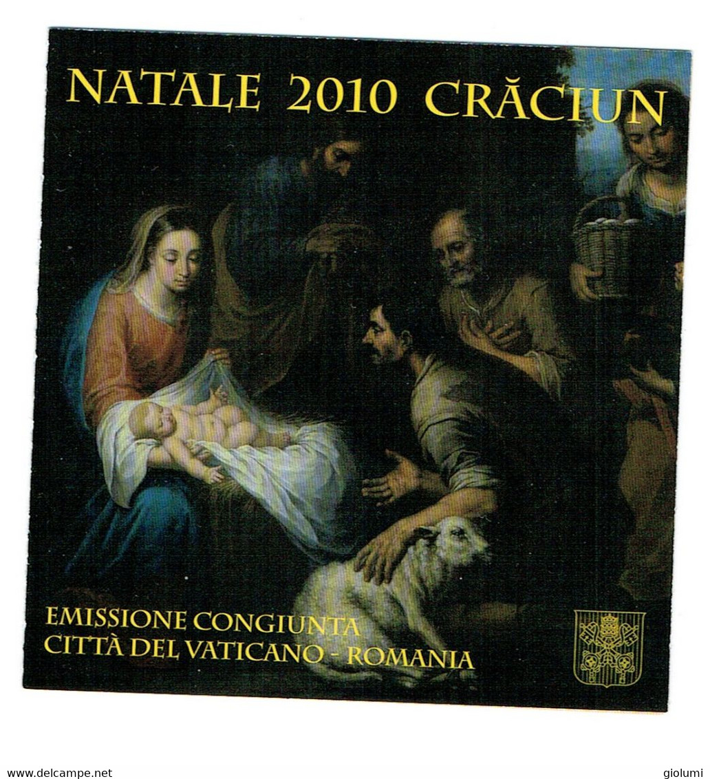 Vaticano Christmas Booklet 4x0,65 Mint Stamps 2010 - Markenheftchen