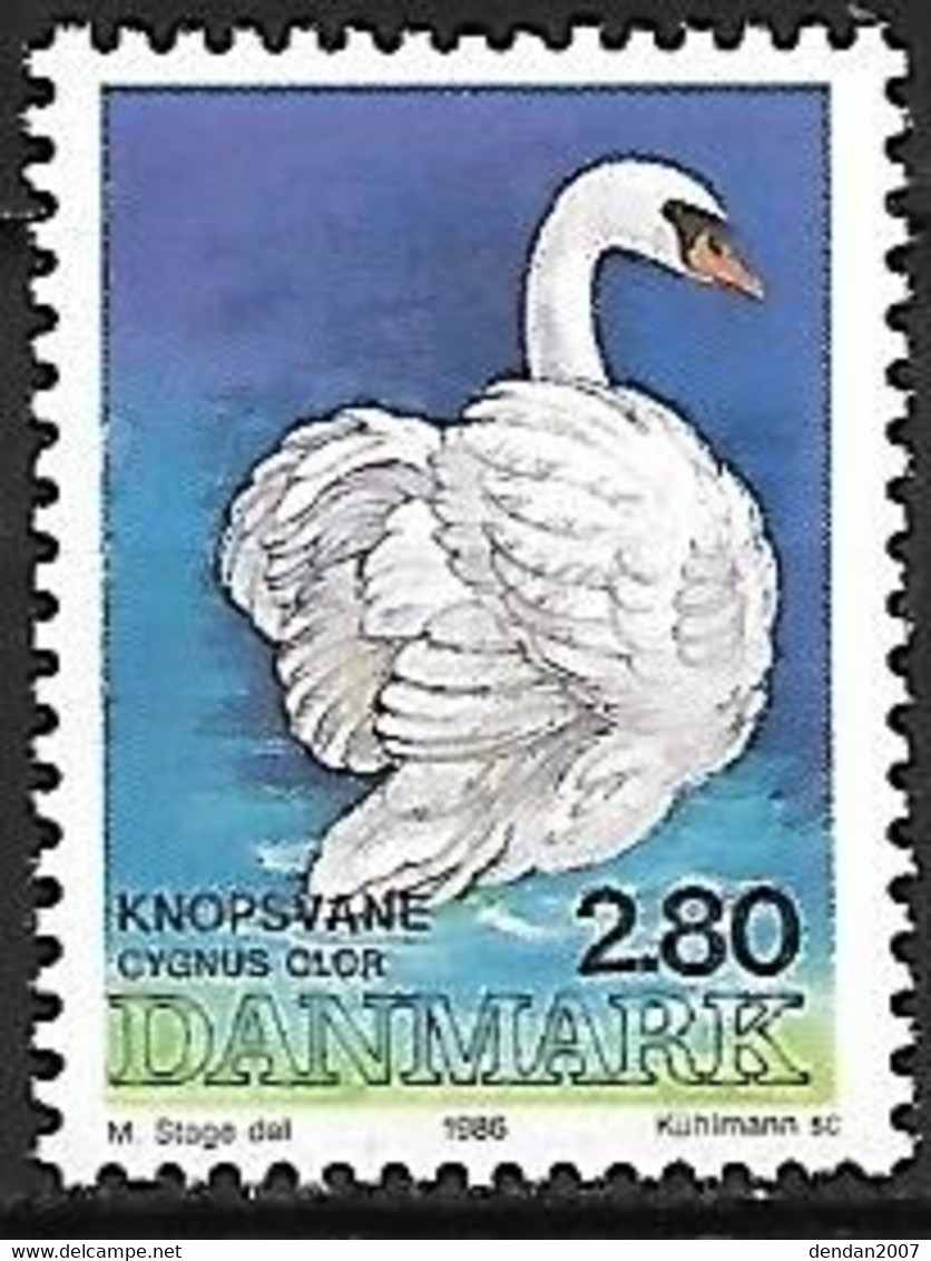 Denmark - MNH ** 1986 : Mute Swan -   Cygnus Olor - Cisnes