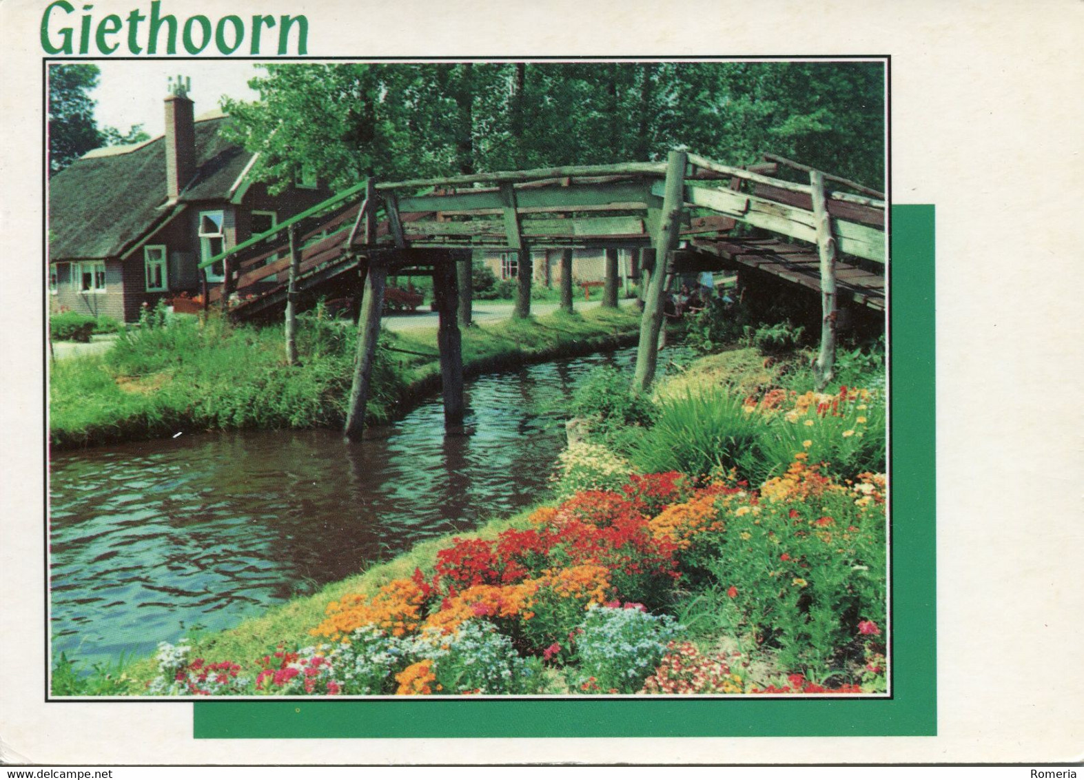 Pays Bas - Giethoorn - Ecrite, Timbrée - Giethoorn