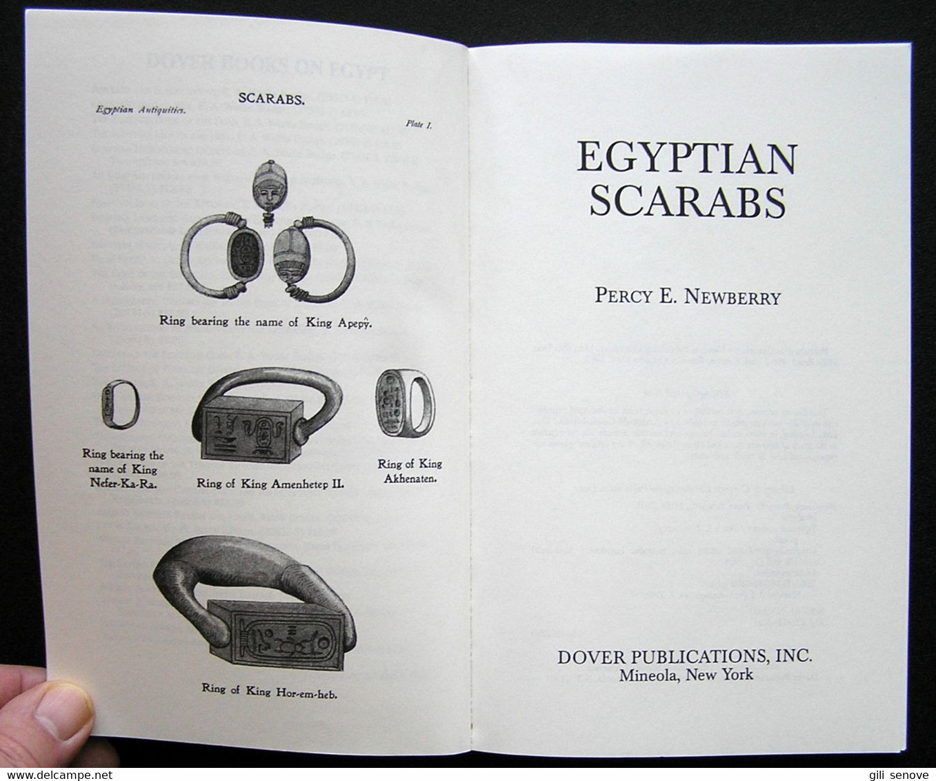 Egyptian Scarabs By Percy E. Newberry 2002 - Antiquité