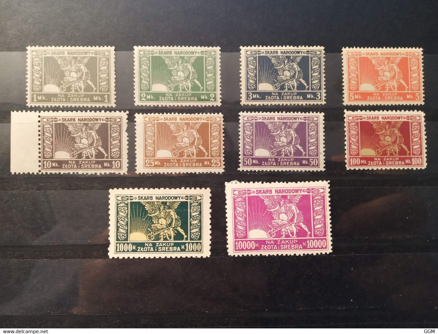 Polonia. 1923. Skarb Nadorowy Na Zakup Zlota I Srebra. Nuevos ** - Revenue Stamps