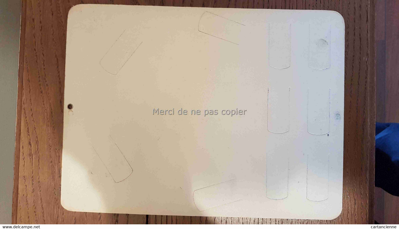 Plaquette Publicitaire Rasez-vous Avec La Lame Française - A L'Etoile D'acier - Rasage - Plaques En Carton