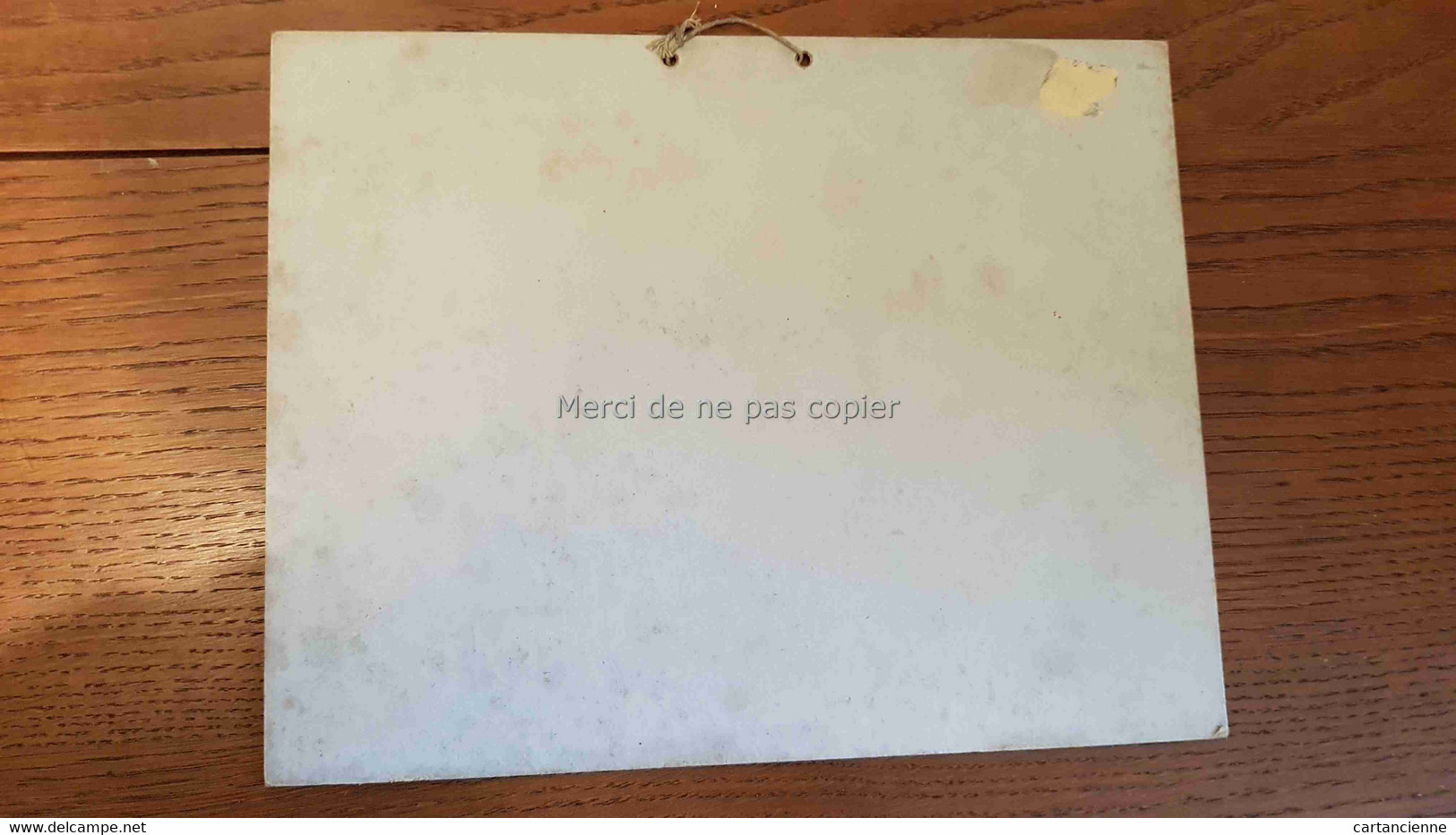 Plaquette Publicitaire Lame Alpin - Rasage - Paperboard Signs