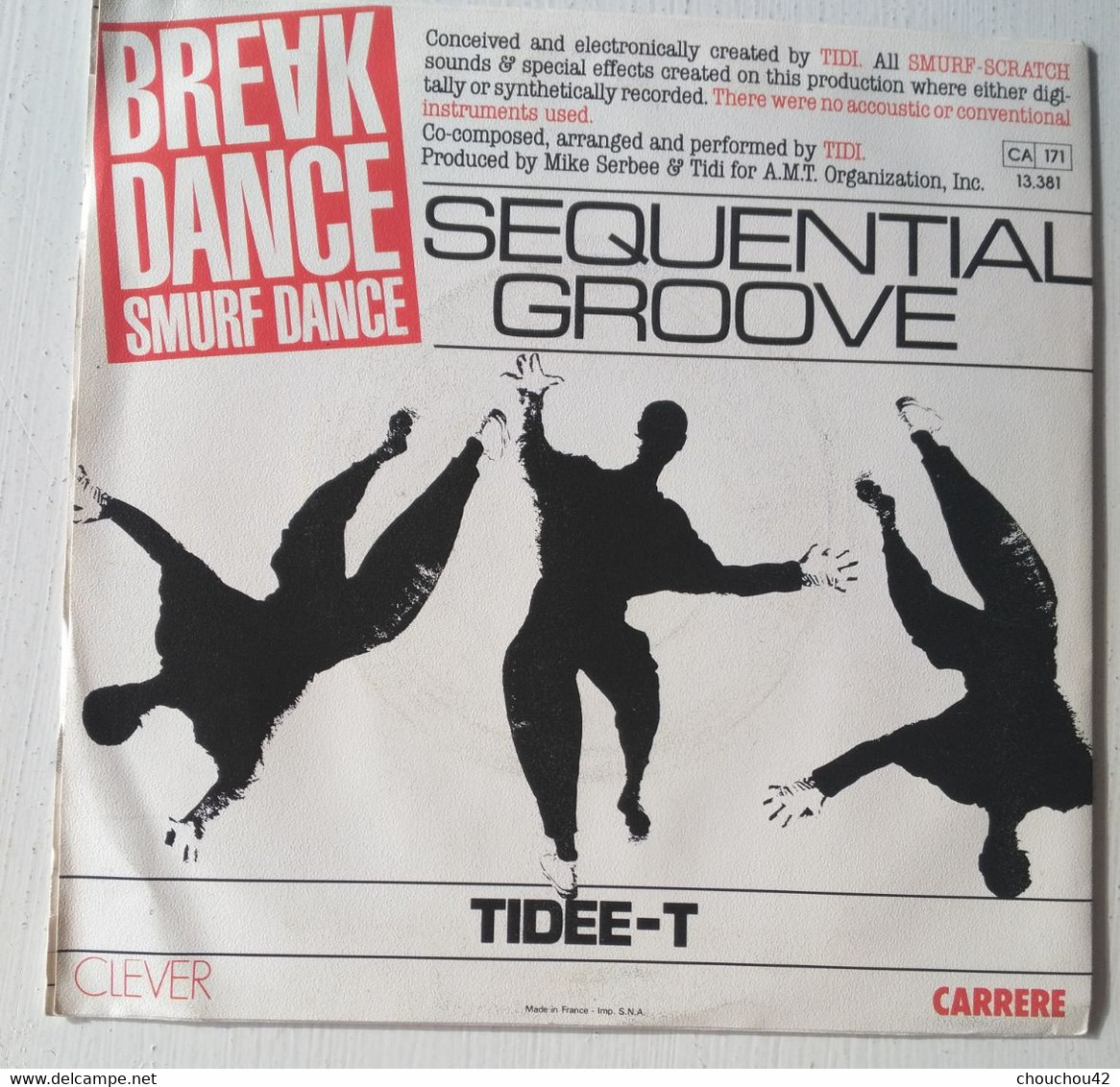 BREAK DANCE SMURF DANCE SEQUENTIAL GROOVE TIDEE T - Dance, Techno En House