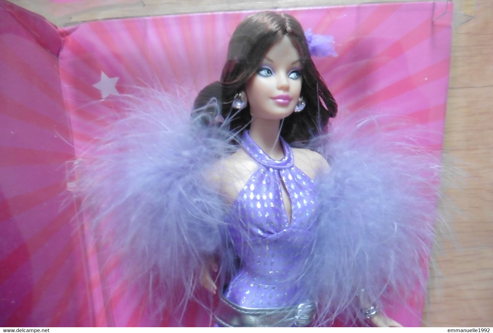 NEUF - Barbie Celebrate Disco Doll 2008 Pink Label Collector Mattel RARE !!!