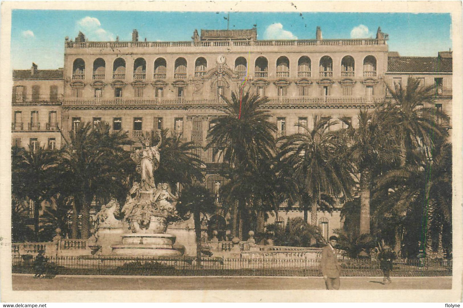 Toulon - Le Grand Hôtel - Place De La Liberté - Bureau De La Ligue Maritime Et Coloniale - Toulon