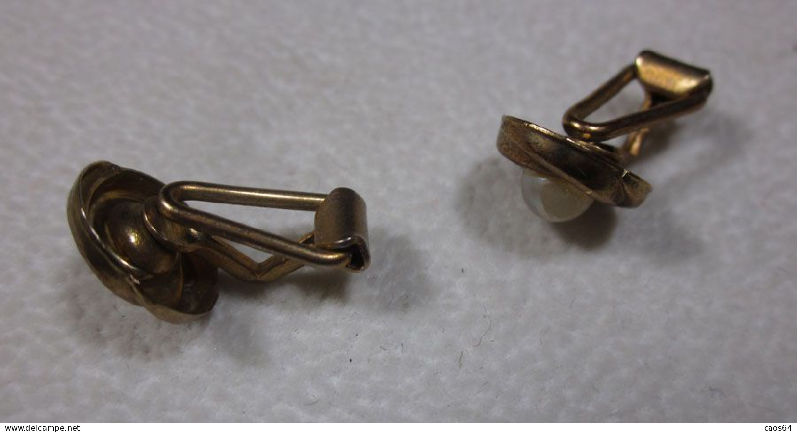 Orecchini Metal  Bigiotteria  Vintage L 1 Cm - Earrings