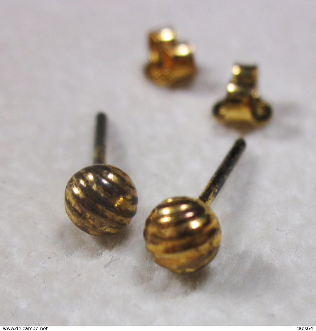 Orecchini Metal  Bigiotteria  Vintage Ø  Cm. 5 Mm - Earrings