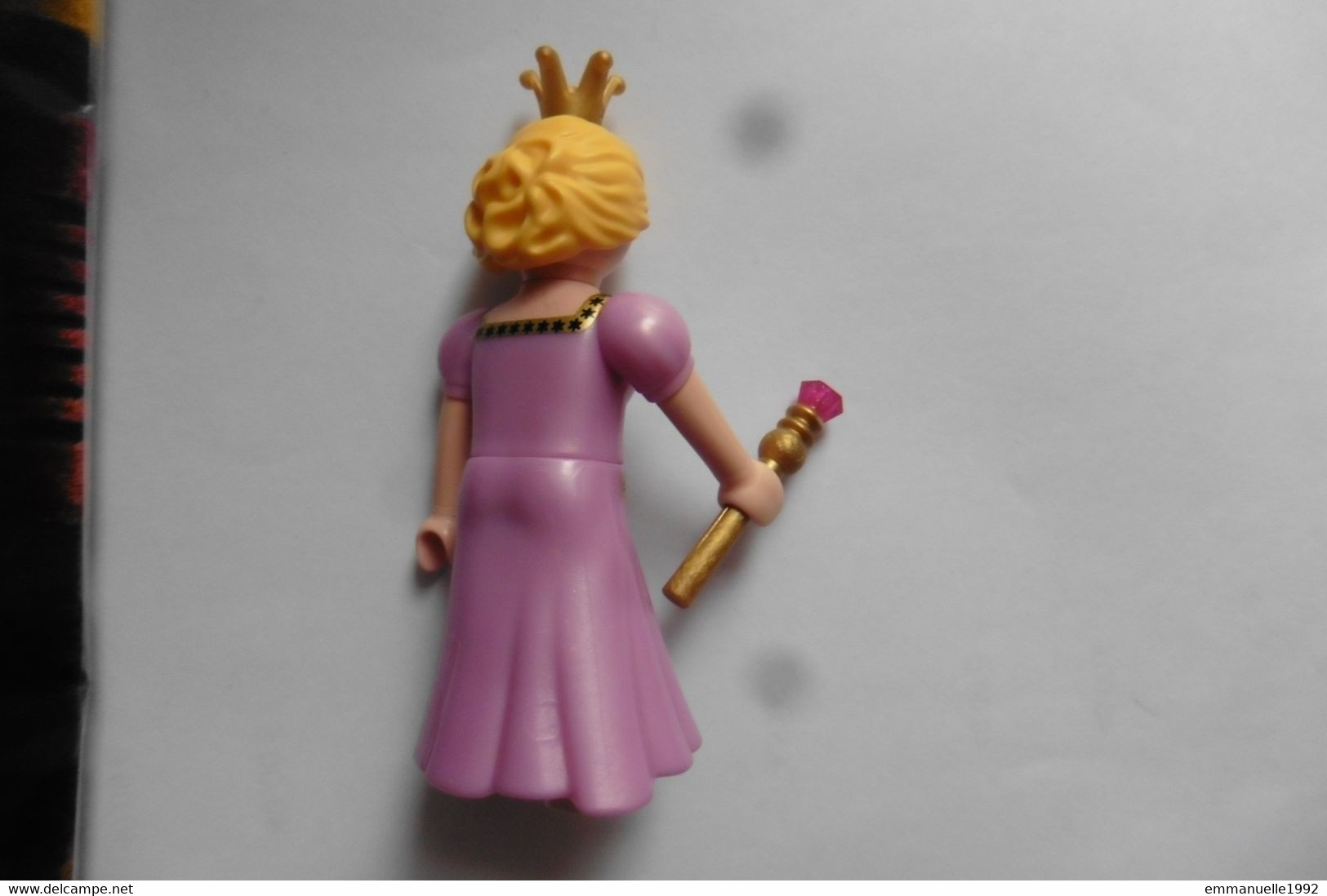 Playmobil princesse reine sceptre rose