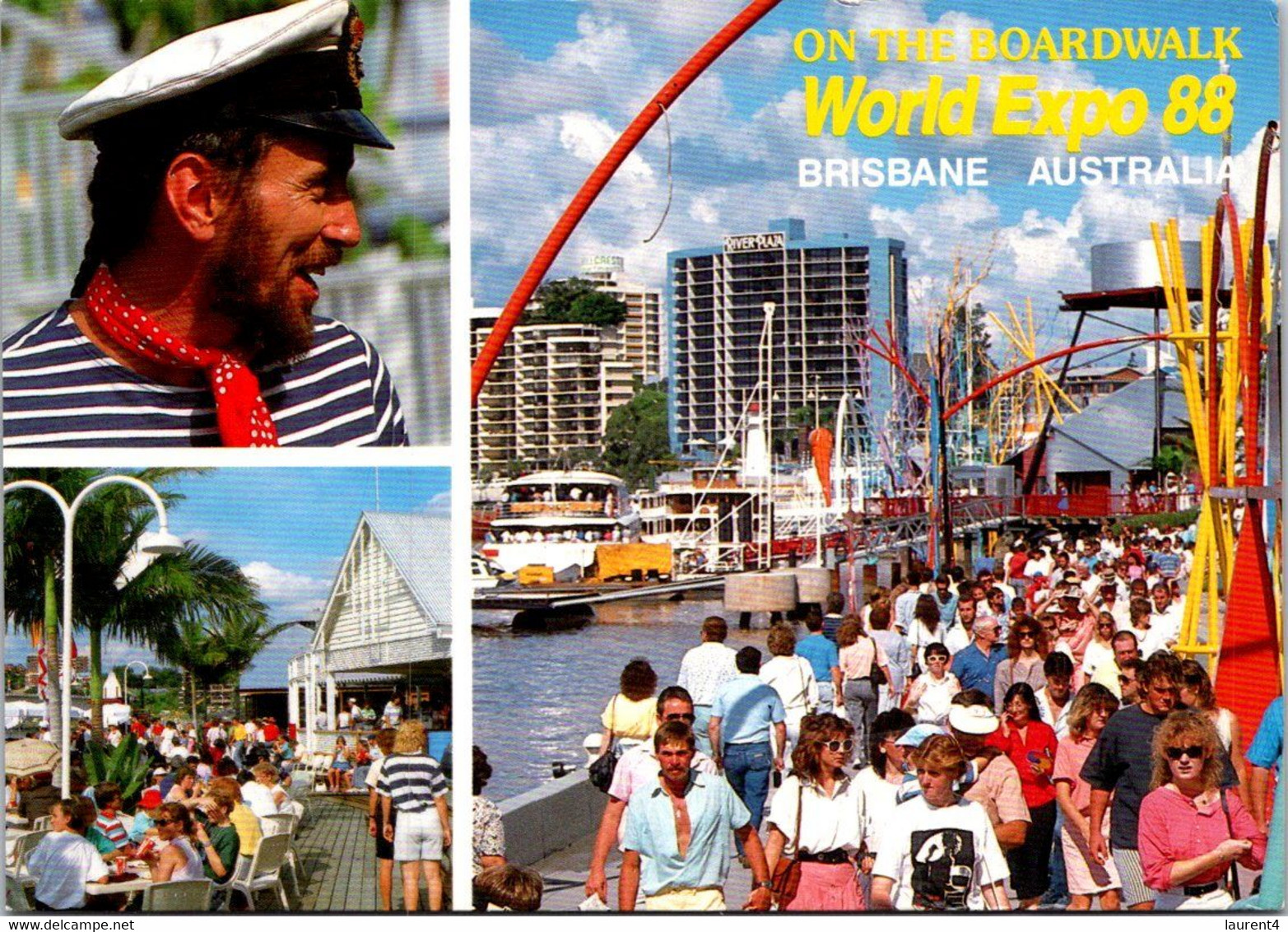 (1 H 19) Australia - QLD - World Expo 88 (with Australian Stamp) - Brisbane