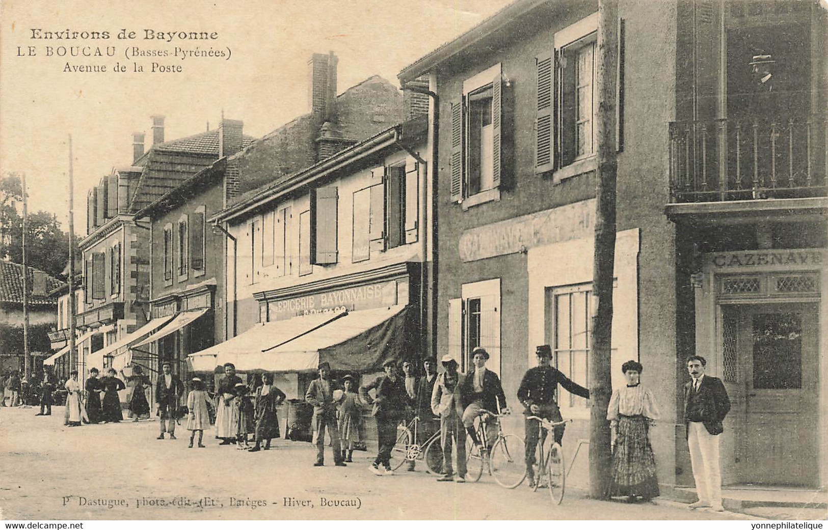 64 - PYRÉNÉES-ATLANTIQUES - BOUCAU - Avenue De La Poste - épicerie Bayonnaise, Maison CAZENAVE- Superbe (10051) - Boucau