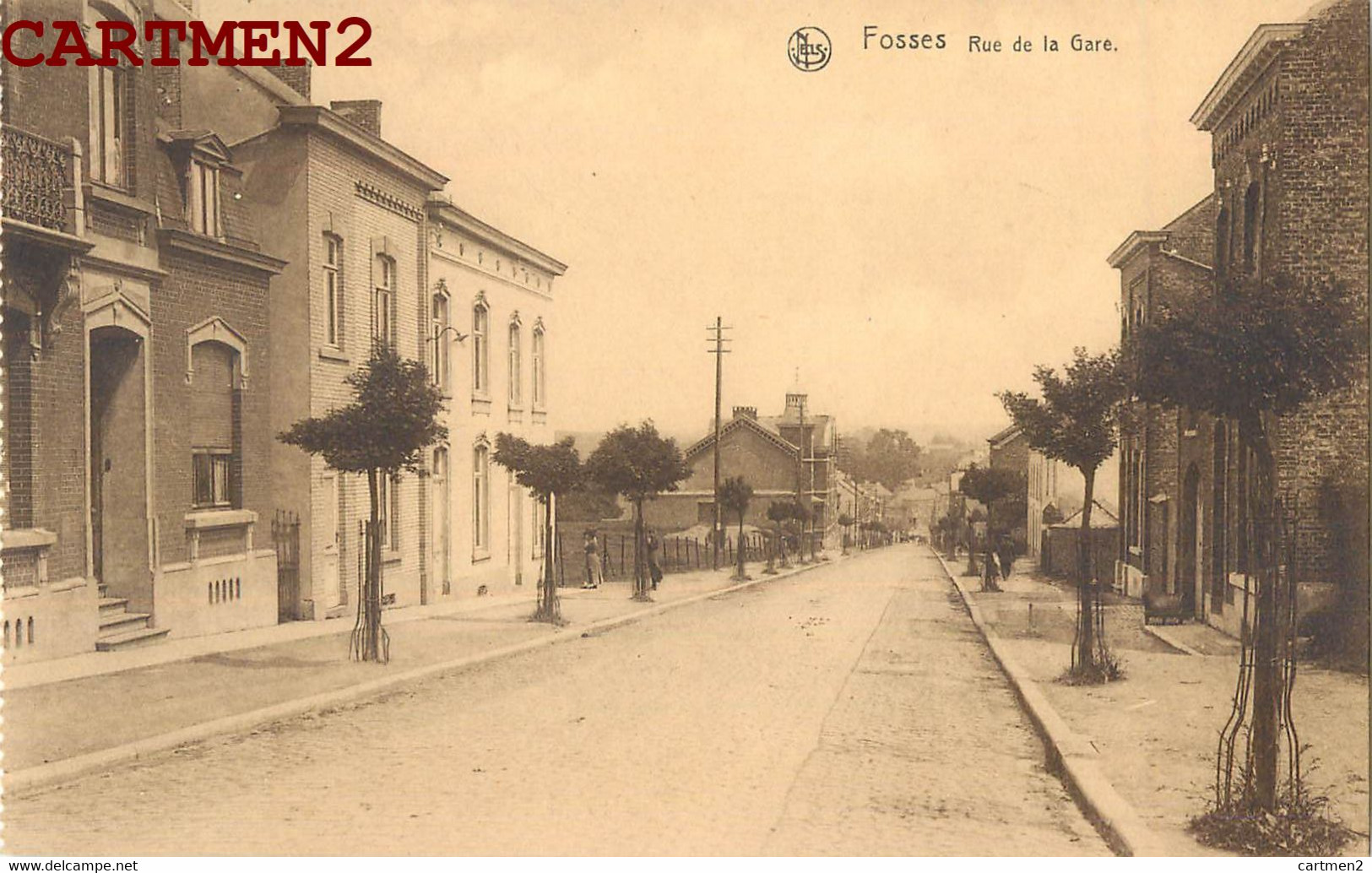 FOSSES RUE DE LA GARE BELGIQUE - Fosses-la-Ville