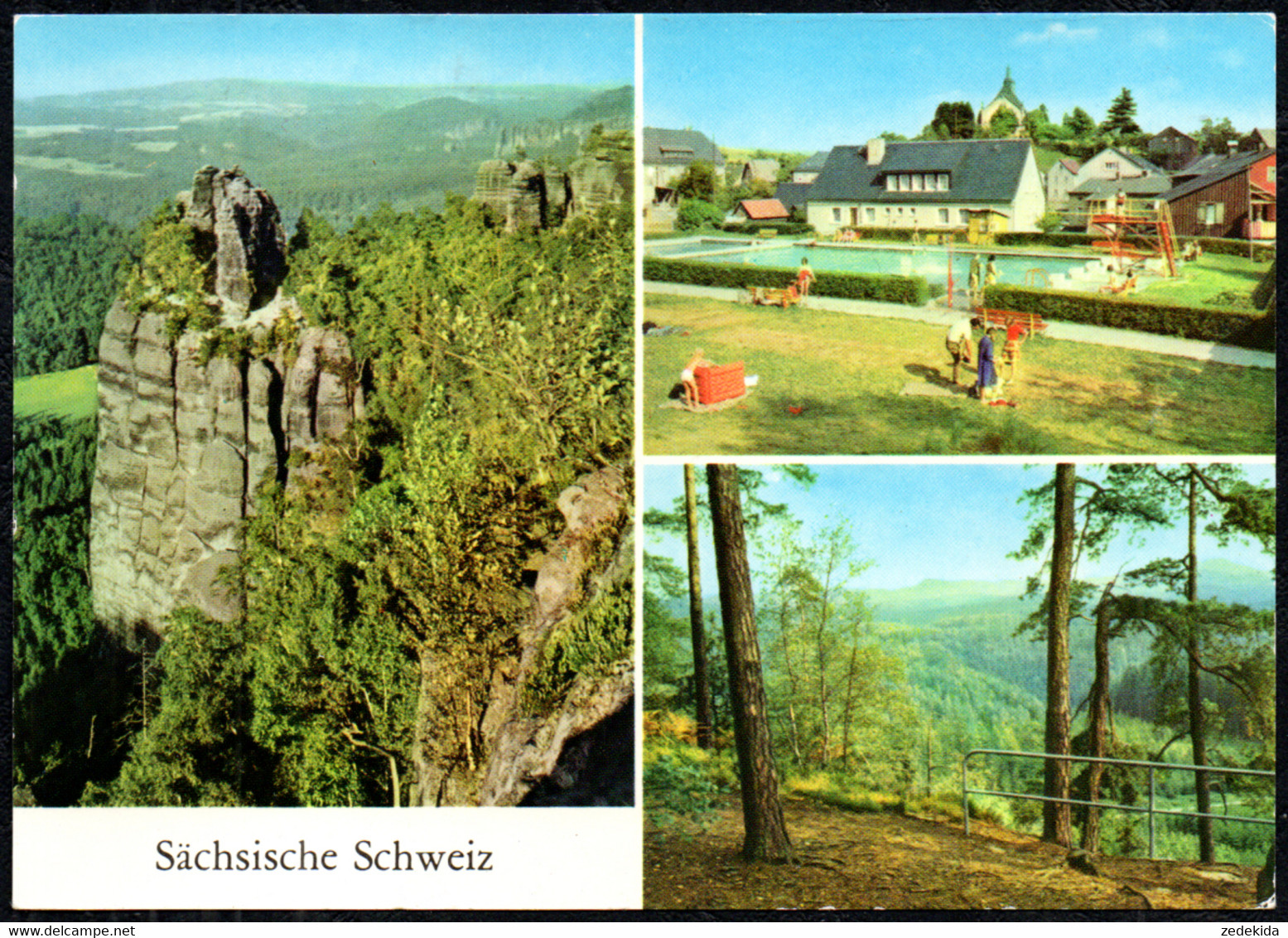 F6428 - TOP Hinterhermsdorf Sächsische Schweiz - Verlag Bild Und Heimat Reichenbach - Hinterhermsdorf