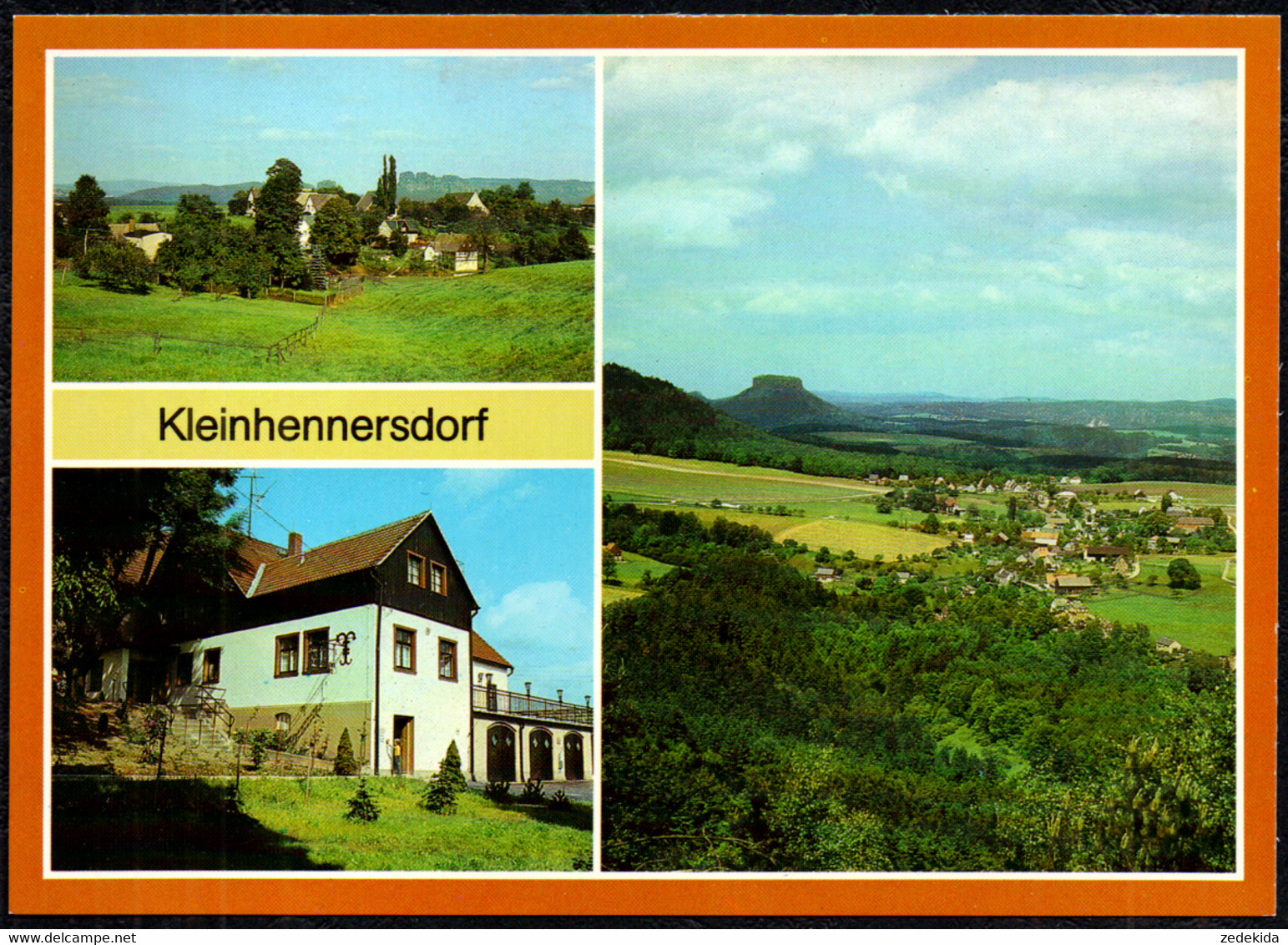 F6435 - TOP Kleinhennersdorf - Verlag Bild Und Heimat Reichenbach - Kleinhennersdorf