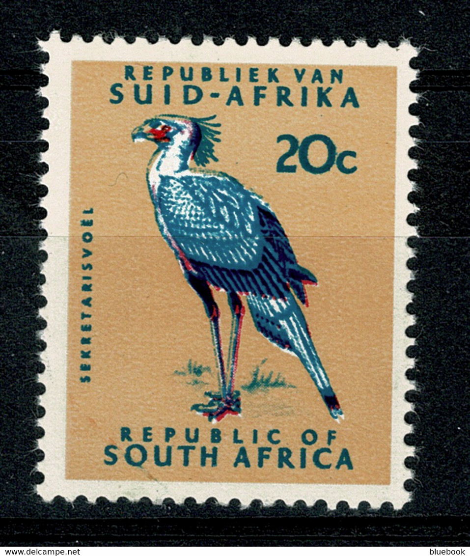 Ref 1535 - 1970 South Africa SG 296 - 20c Secretary Bird = MNH Stamp - Cigognes & échassiers