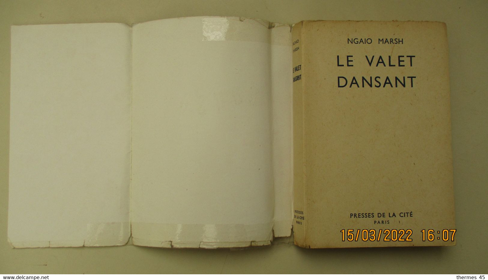 1947 / NHAIO MARSH / LE VALET DANSANT / Presses De La Cité / - Presses De La Cité