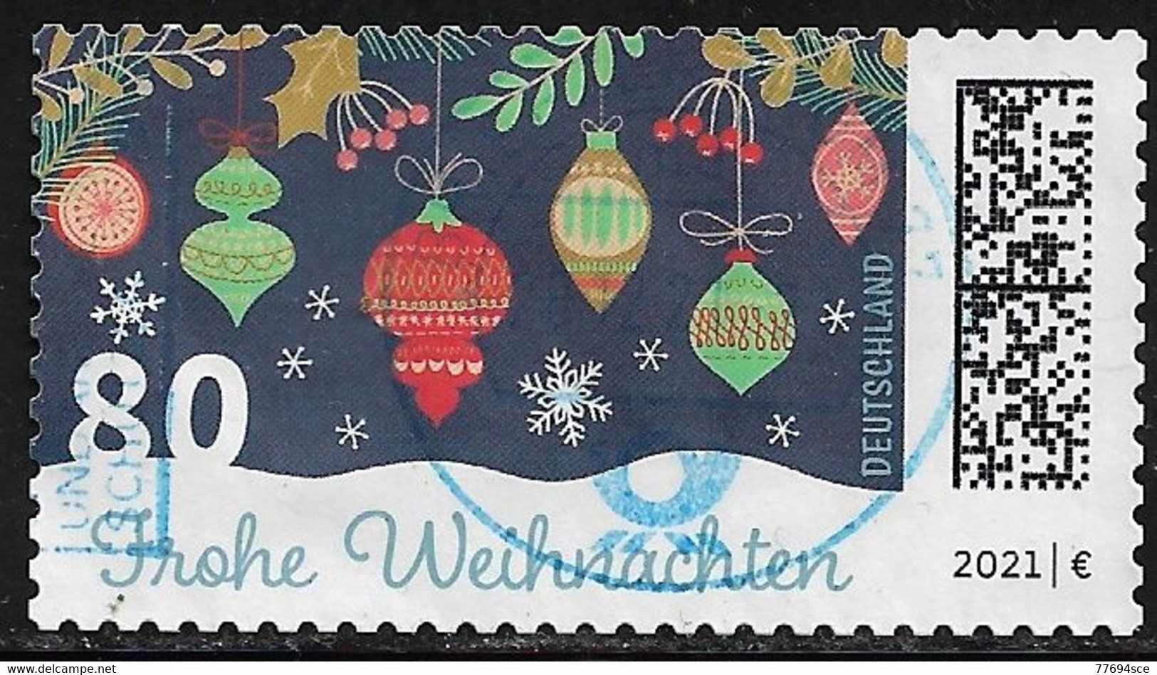 2021  Frohe Weihnachten  (selbstklebend) - Usati