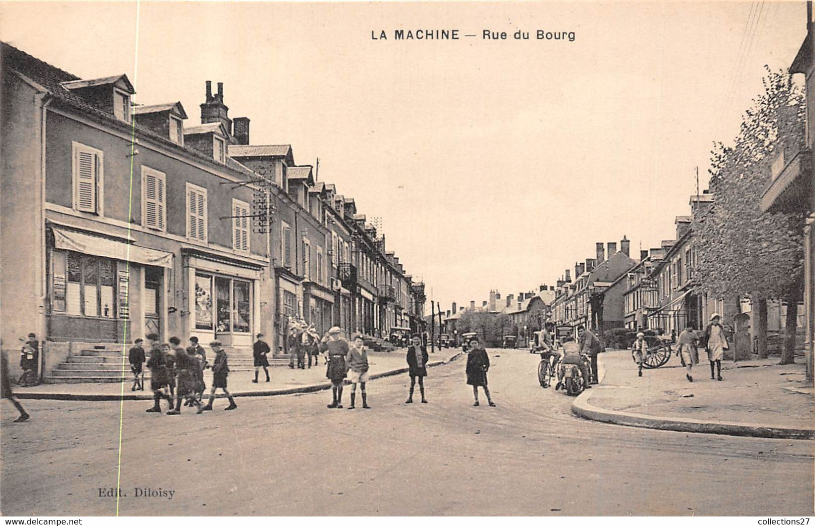 58-LA-MACHINE- RUE DU BOURG - La Machine