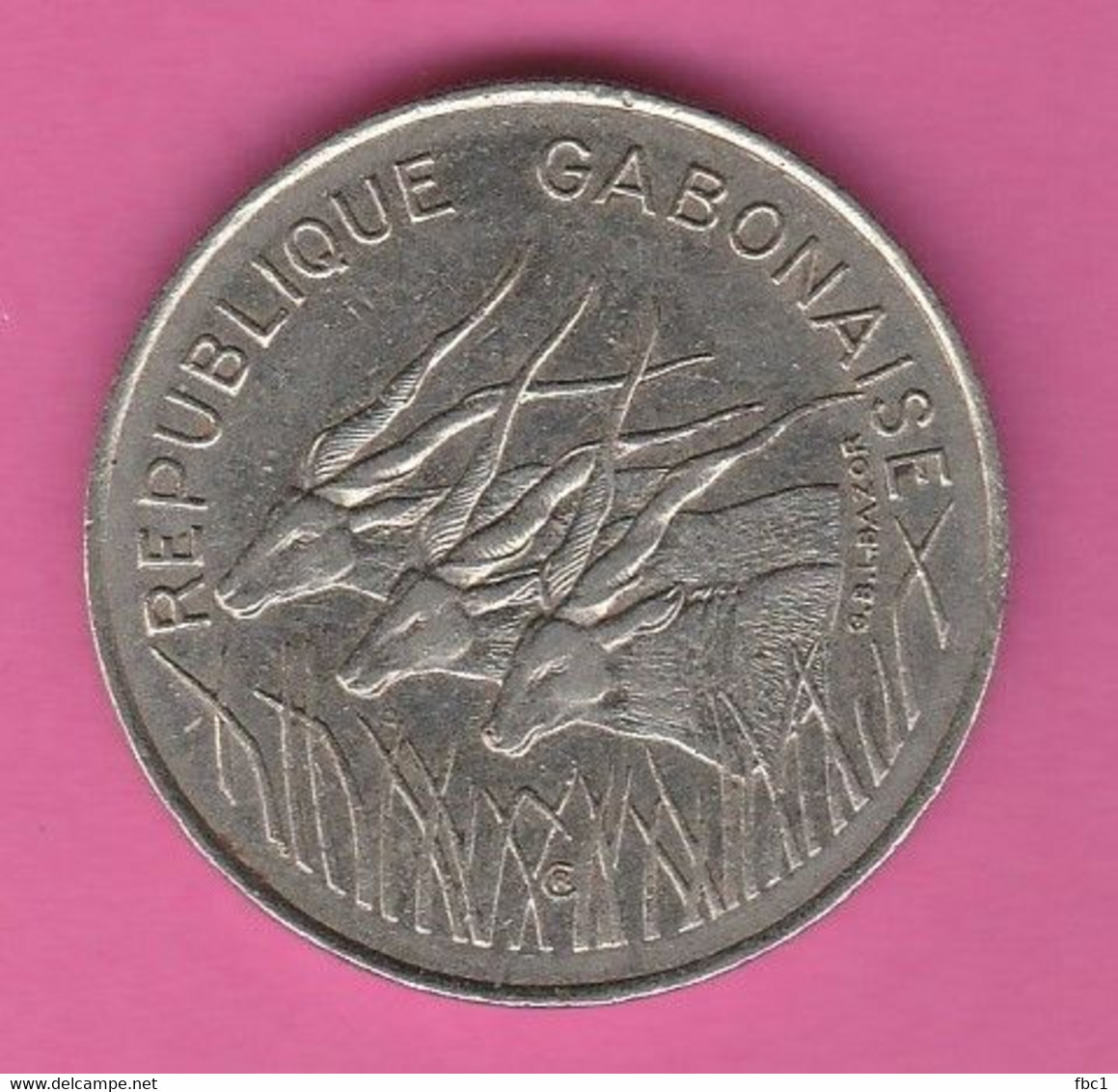 Gabon - 100 Francs - 1975 - Gabón