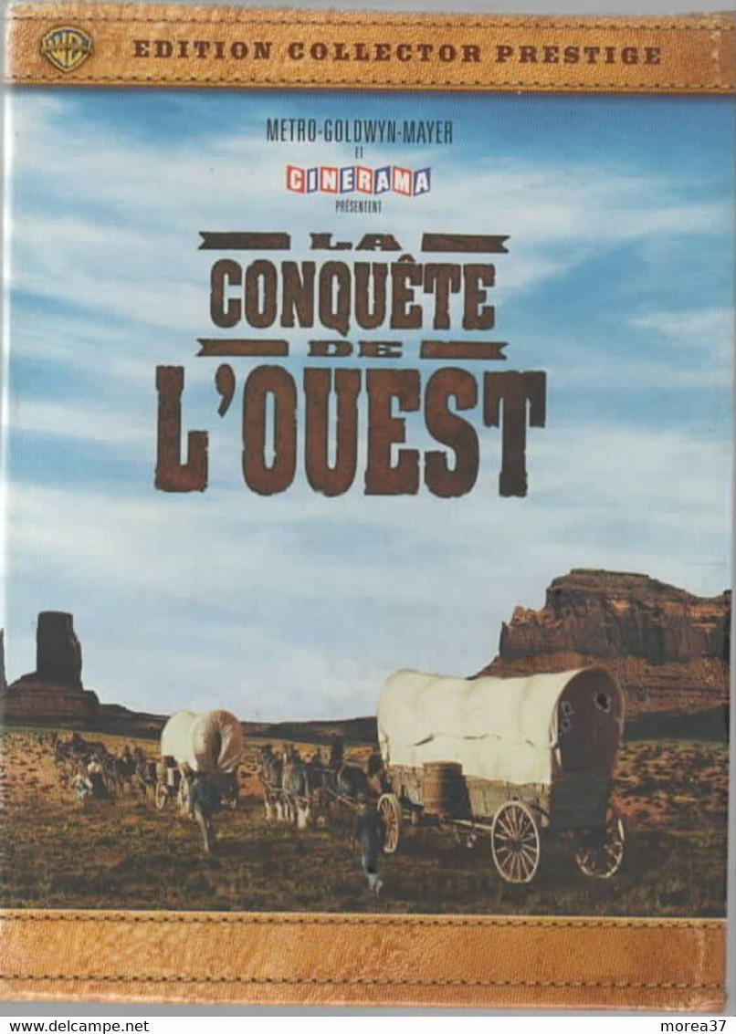 LA CONQUÊTE DE L'OUEST   Edition Collector Prestige  (3 DVDs +  Fiches + Cartes Etc.)    C8 - Western