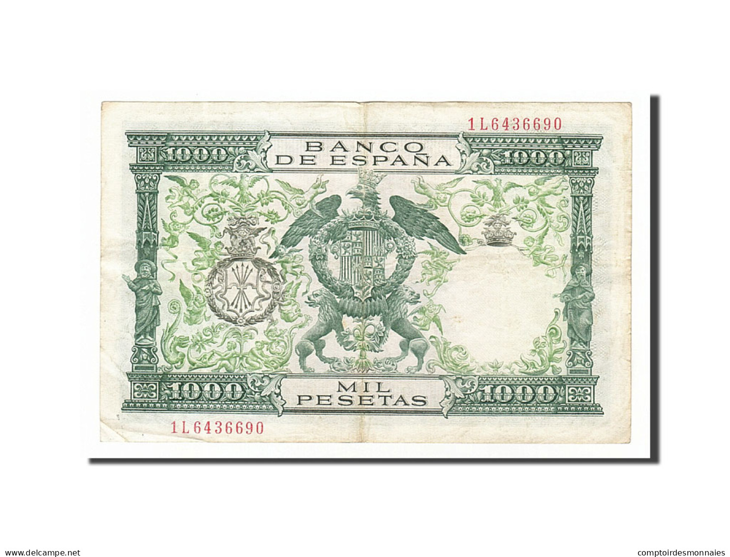 Billet, Espagne, 1000 Pesetas, 1957, 1957-11-29, TTB - 1000 Pesetas