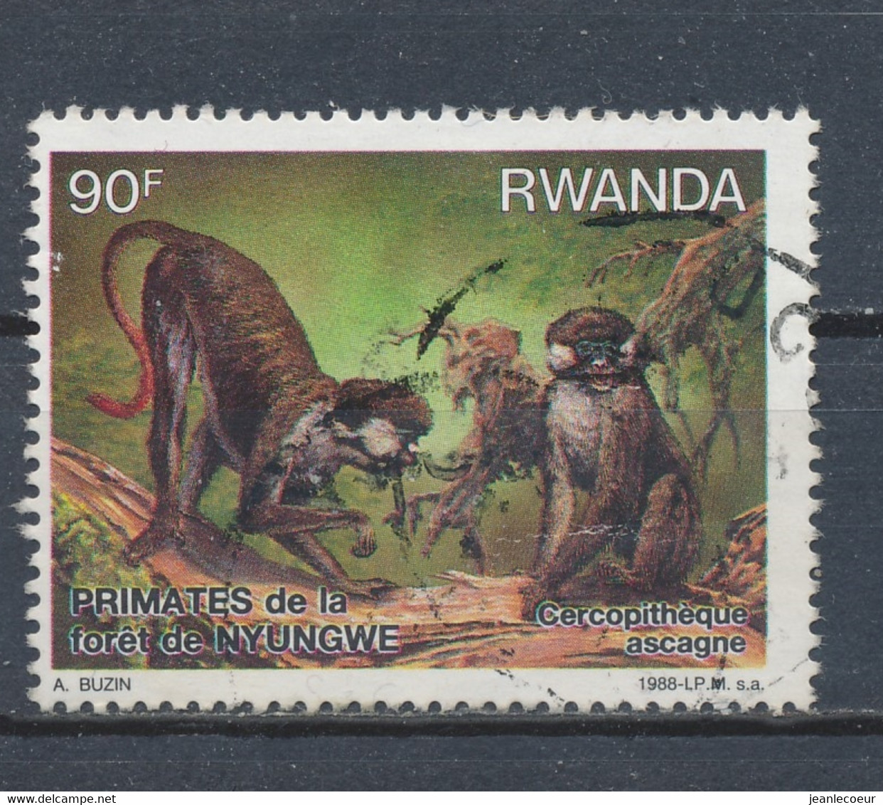 Rwanda/Ruanda 1988 Mi: 1392 Yt: 1262 (Gebr/used/obl/usato/o)(6366) - Usados