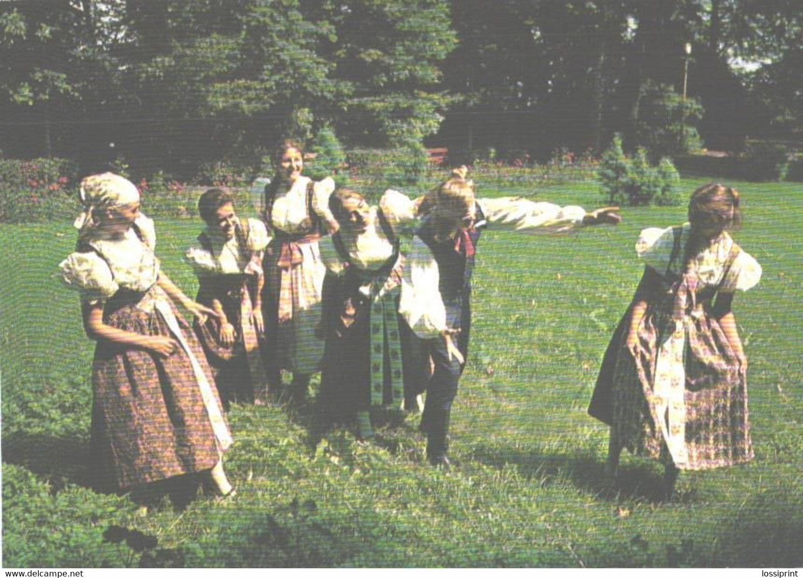 Poland:National Costumes, Zespol Regional, Dance Cieszynskiej - Europe