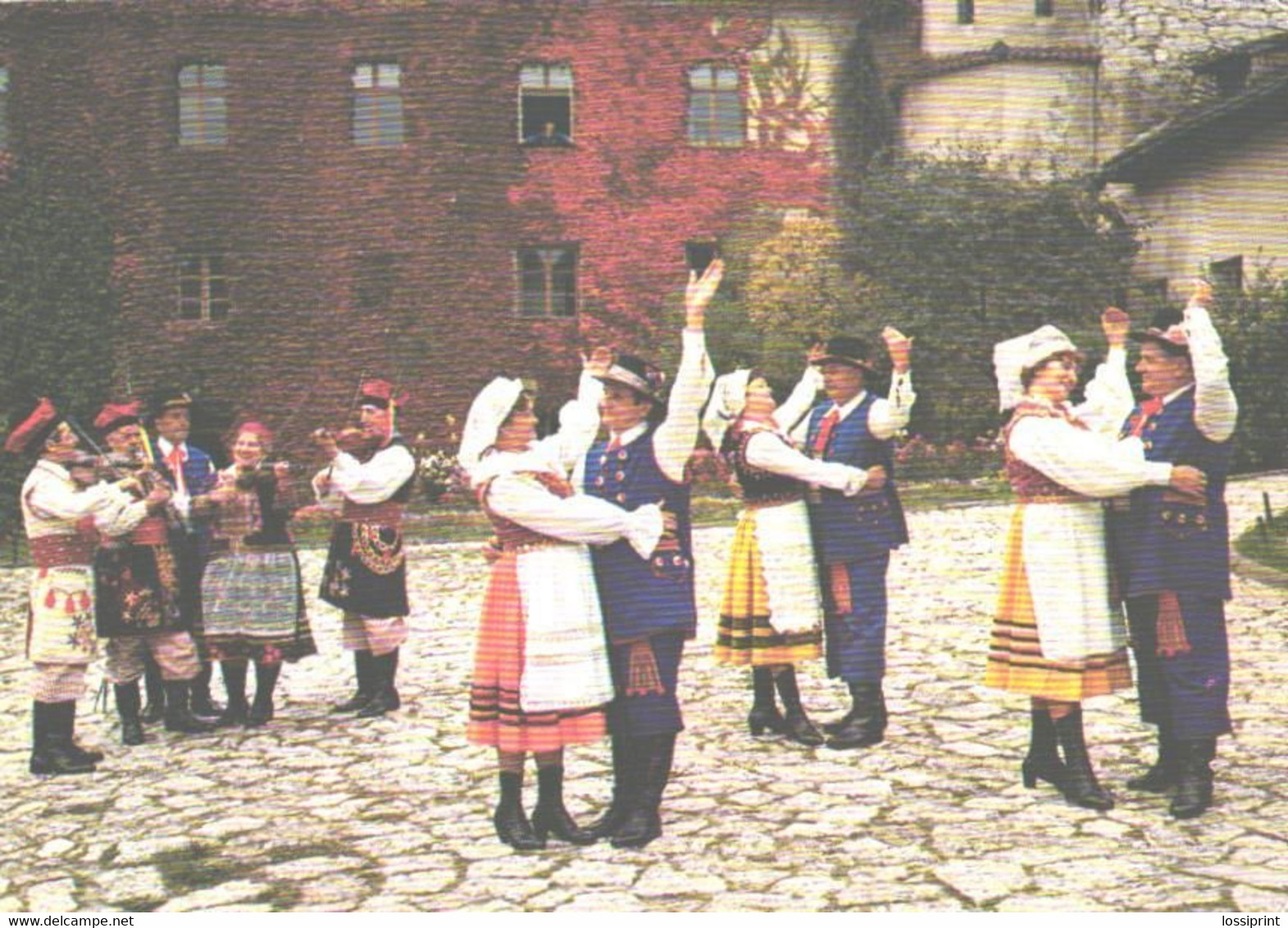 Poland:National Costumes, Zespol Region, Pogodna Jesien - Europe