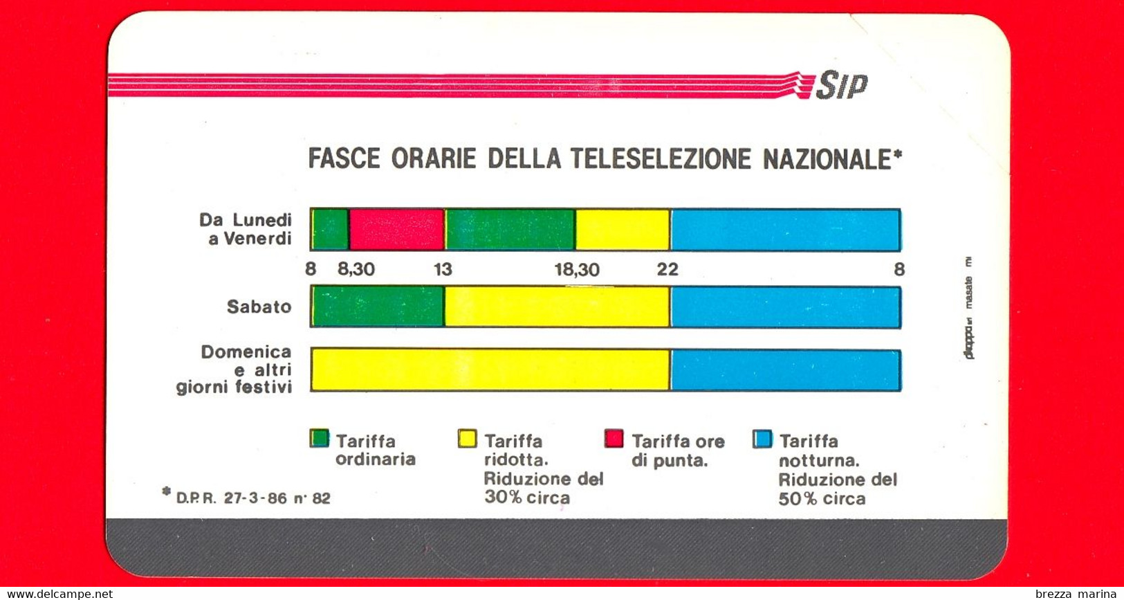 Nuova - MNH - ITALIA - Scheda Telefonica - Fasce Orarie - Golden 13 - C&C 1112 - 5.000 - 30.06.90 - Pik - Öff. Diverse TK