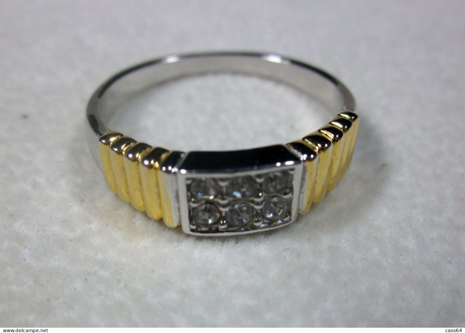 Anello Strass   Bigiotteria Vintage - Anillos