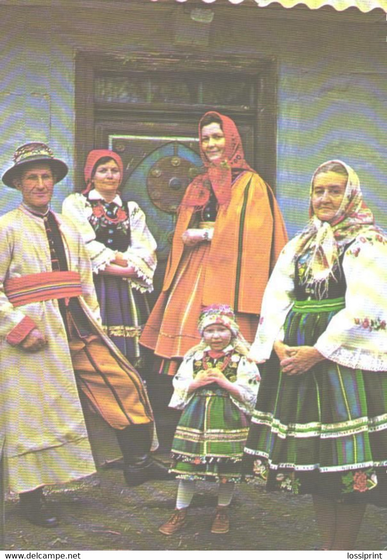 Poland:National Costumes, National Museum In Warssawi - Europe