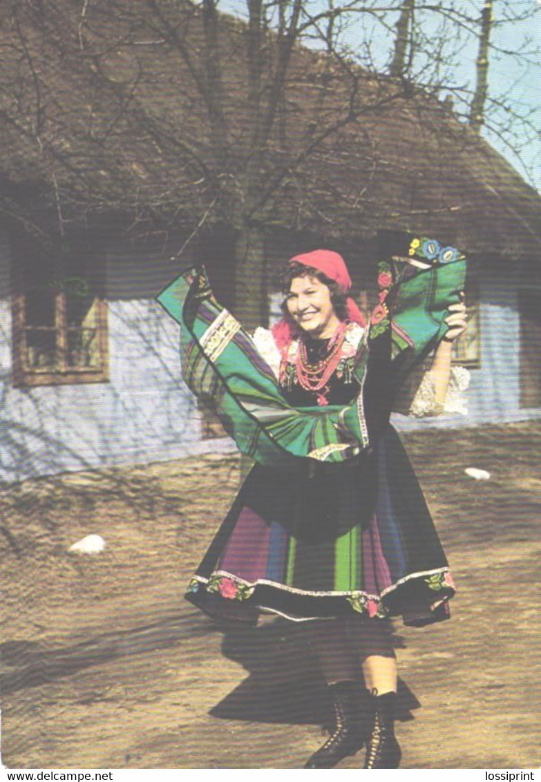 Poland:Nationakl Costume, Folklor Towicki - Europe