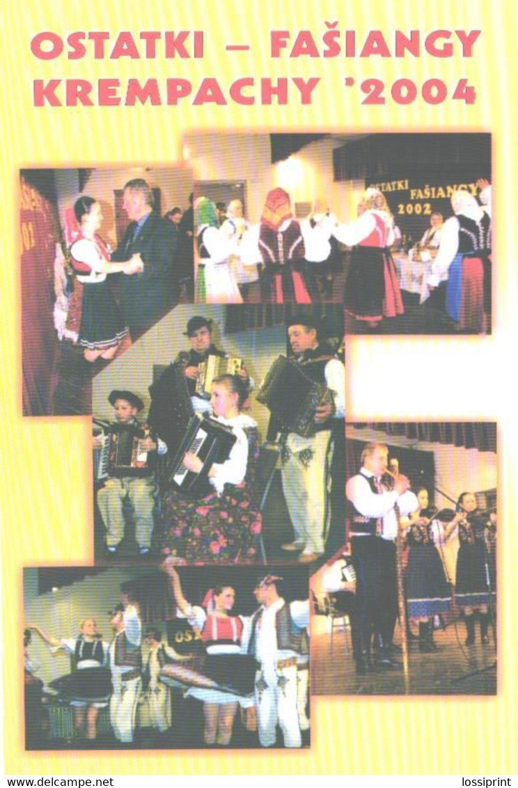 Poland:National Costumes, Ostatki-Fašiangy, Krempachy 2004 - Europe