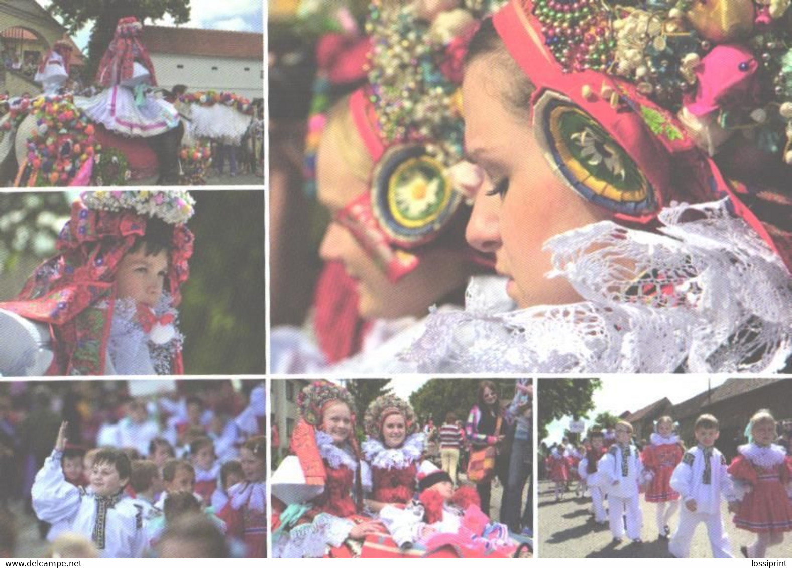 Czech:Vlcnov, National Costumes - Europe