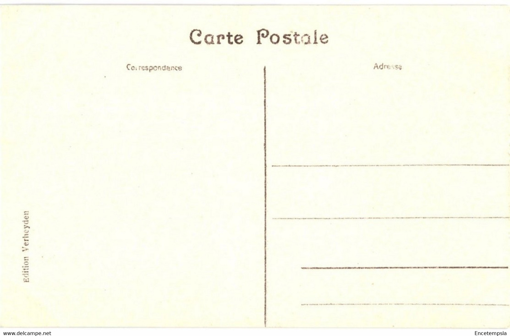 CPA Carte Postale Belgique Alsemberg  L'église  Et Les Escaliers  1907 VM46692ok - Beersel