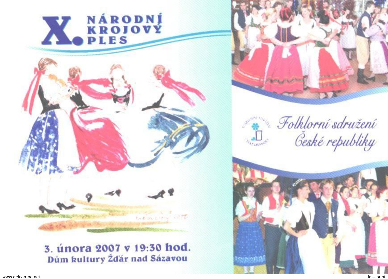 Czech, National Costumes, Dancing - Europe