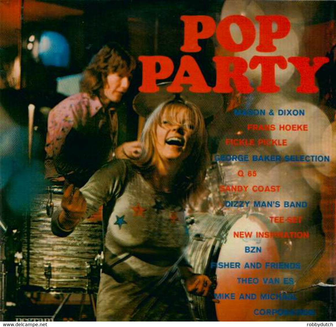 * LP *  POP PARTY - FICKLE PICKLE / Q65 / TEE-SET / CORPORATION / DIZZY MAN' S BAND A.o. - Compilations