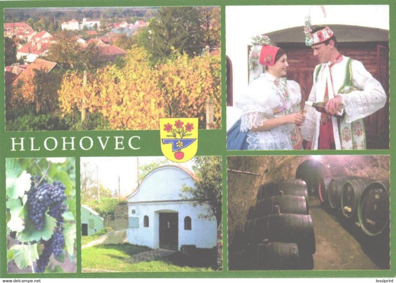 Czech:Hlohovec, National Costumes, Wine, Views - Europe