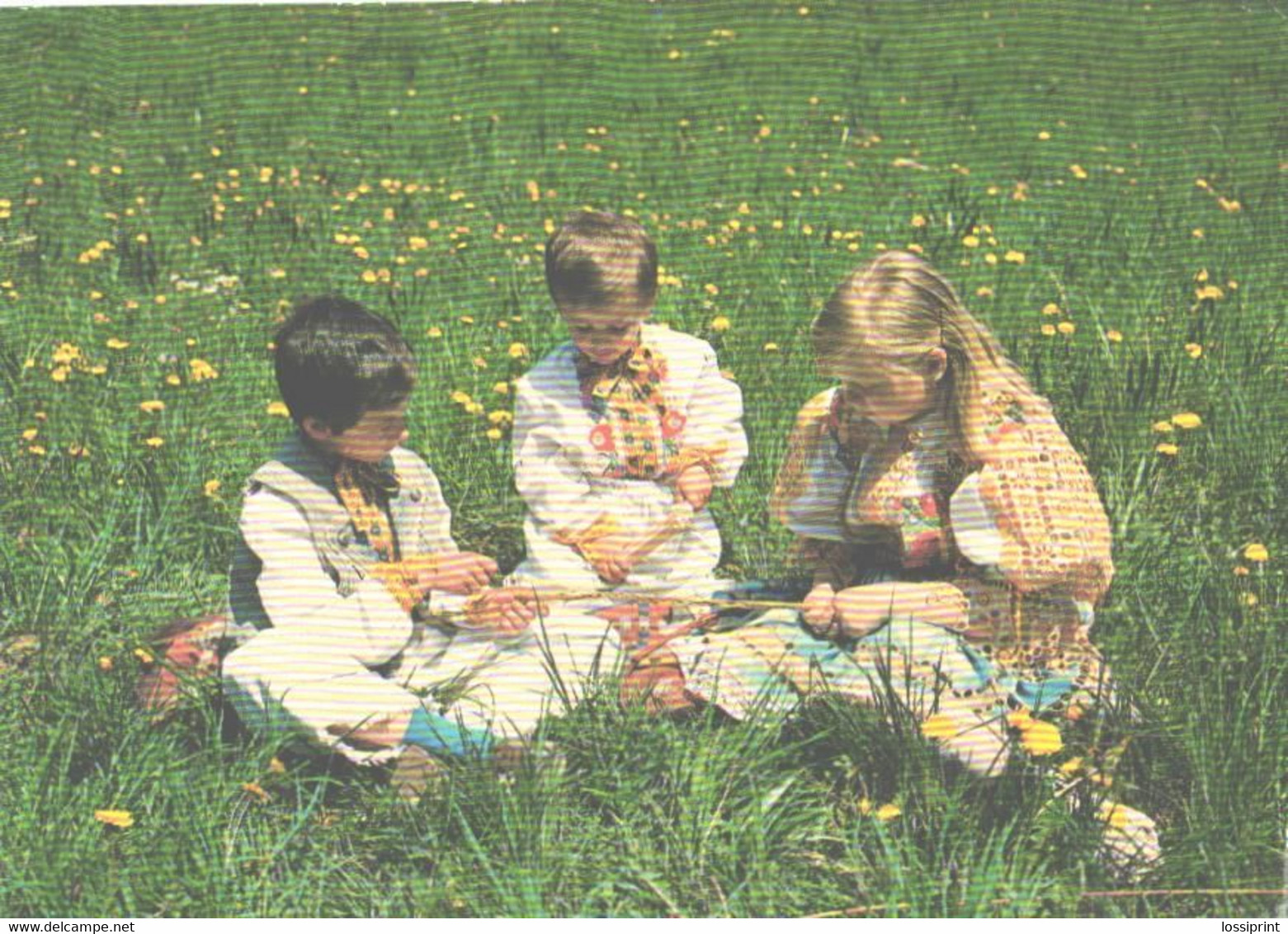 Slovakia:Kids Wearing National Costumes - Europe