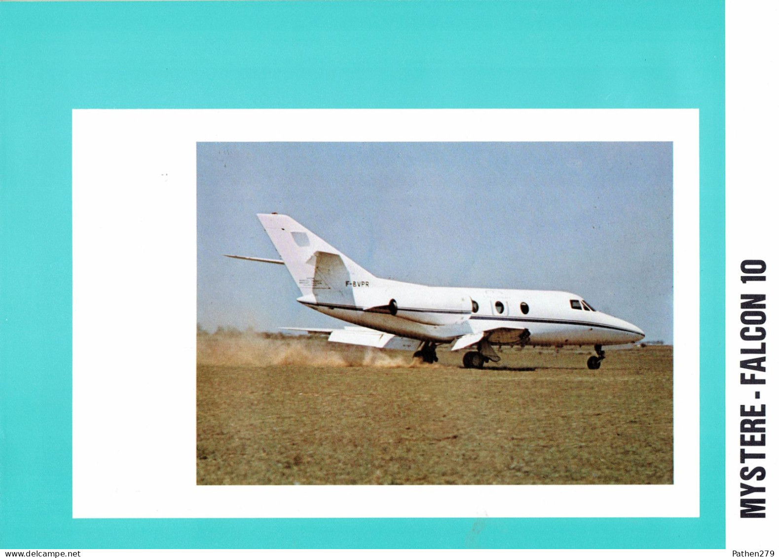 Documentation De Présentation De L'avion Mystère-Falcon 10 - Dassault International - Publicités