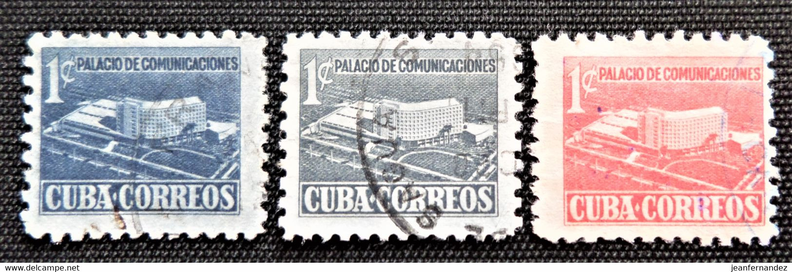 Timbre De Cuba Y&T N° 353_430_477 - Oblitérés