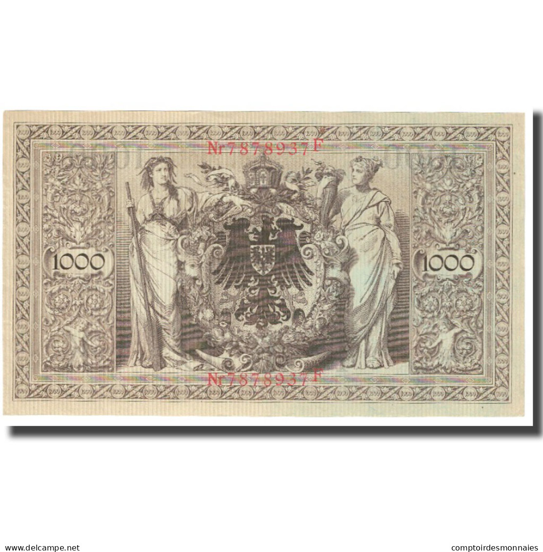 Billet, Allemagne, 1000 Mark, 1910, 1910-04-21, KM:44b, SPL - 1000 Mark