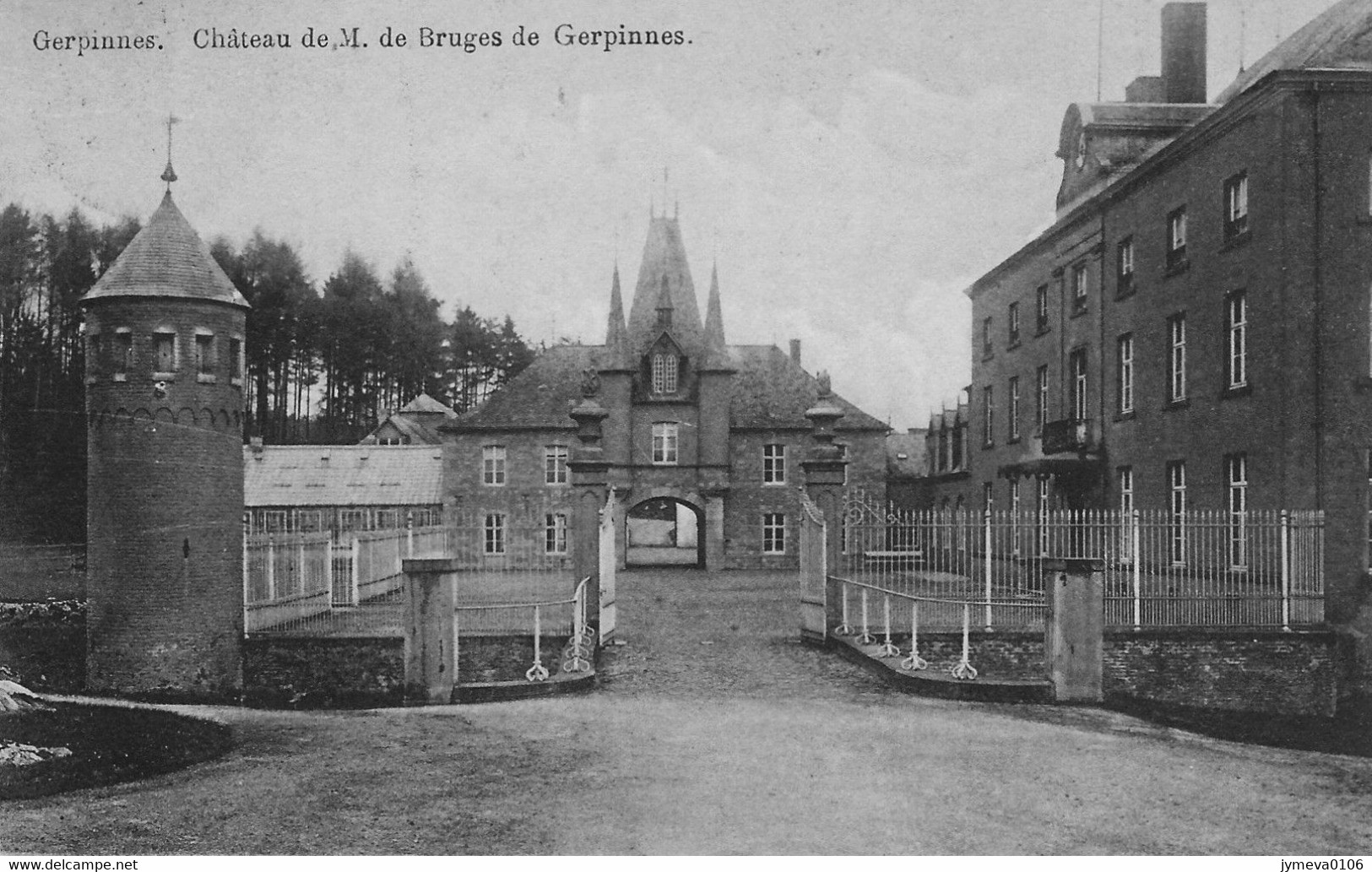 Gerpinnes. Château De M. De Bruges De Gerpinnes. - Gerpinnes